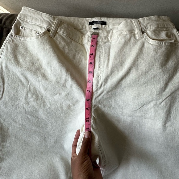 Ralph Lauren Women's Cream Jeans - Picture 12 of 15